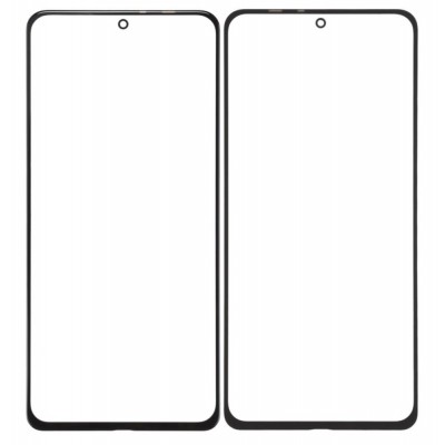 Replacement Front Glass For Xiaomi Redmi K40 Black By - Maxbhi Com