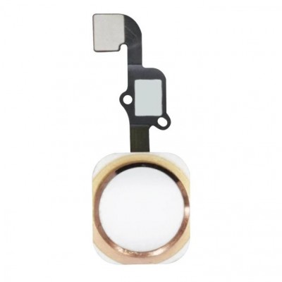 Home Button Complete For Apple Iphone 6 32gb Gold By - Maxbhi Com