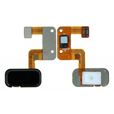Fingerprint Sensor Flex Cable For Lenovo Z2 Plus Black By - Maxbhi Com