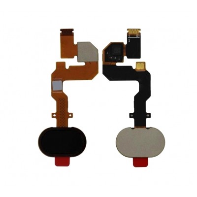 Fingerprint Sensor Flex Cable For Moto Z2 Force Black By - Maxbhi Com