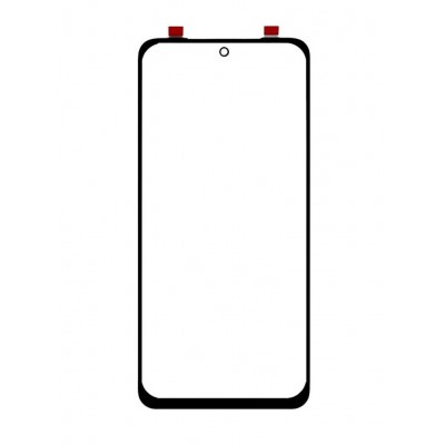 Replacement Front Glass For Xiaomi Redmi Note 10s Black By - Maxbhi Com