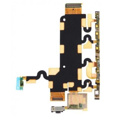 Power Button Flex Cable For Sony Xperia Z1 C6902 L39h On Off Flex Pcb By - Maxbhi Com