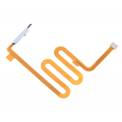 Fingerprint Sensor Flex Cable For Infinix Note 10 Pro White By - Maxbhi Com