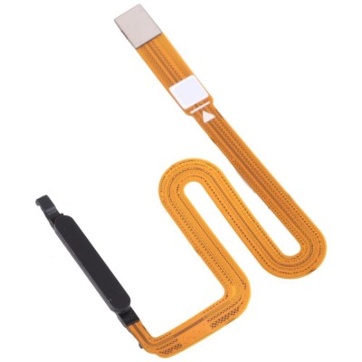 Fingerprint Sensor Flex Cable For Samsung Galaxy A03s Black By - Maxbhi Com