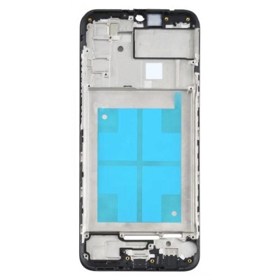 Lcd Frame Middle Chassis For Samsung Galaxy A02s Black By - Maxbhi Com