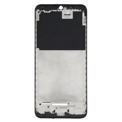 Lcd Frame Middle Chassis For Samsung Galaxy A02s Black By - Maxbhi Com