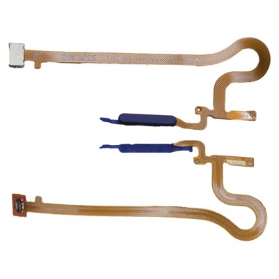Fingerprint Sensor Flex Cable For Vivo Y21 2021 Blue By - Maxbhi Com