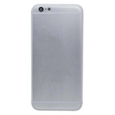 Back Panel Cover For Apple Iphone 6s Silver - Maxbhi Com