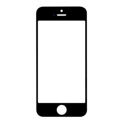 Replacement Front Glass For Apple Iphone 5c Green By - Maxbhi Com