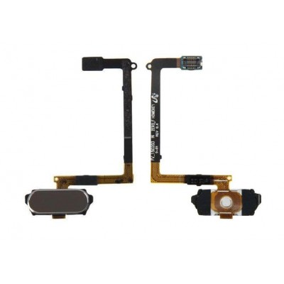 Fingerprint Sensor Flex Cable For Samsung Galaxy S6 Cdma Gold By - Maxbhi Com
