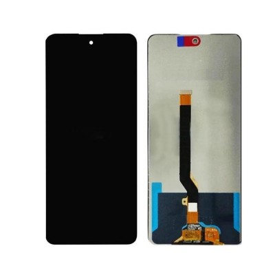 Lcd With Touch Screen For Tecno Pova 2 White By - Maxbhi Com