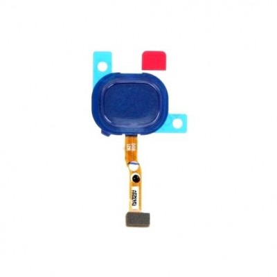 Fingerprint Sensor Flex Cable For Samsung Galaxy M21 2021 White By - Maxbhi Com
