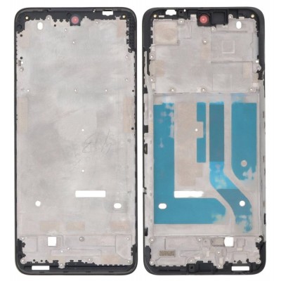 Lcd Frame Middle Chassis For Motorola Edge 20 Fusion Black By - Maxbhi Com