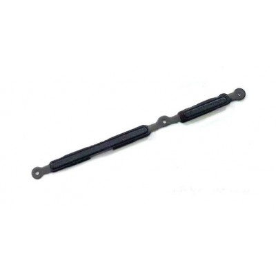 Volume Side Button Outer For Samsung Galaxy M21 2021 Black By - Maxbhi Com