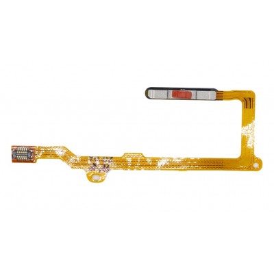 Fingerprint Sensor Flex Cable For Huawei P40 Lite Blue By - Maxbhi Com