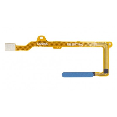 Fingerprint Sensor Flex Cable For Huawei P40 Lite Blue By - Maxbhi Com
