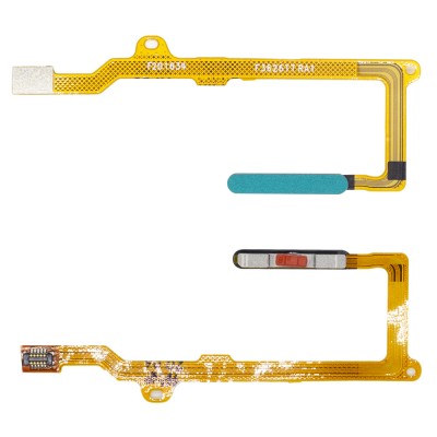 Fingerprint Sensor Flex Cable For Huawei P40 Lite Green By - Maxbhi Com