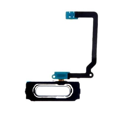 Fingerprint Sensor Flex Cable For Samsung Smg900m White By - Maxbhi Com
