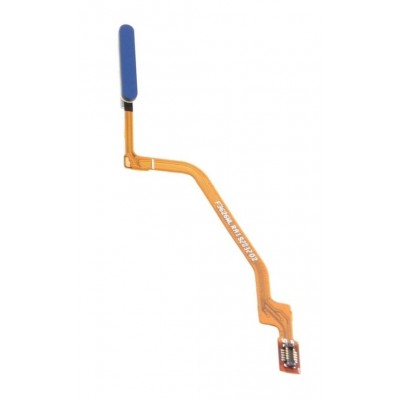 Fingerprint Sensor Flex Cable For Xiaomi Redmi Note 9s Blue By - Maxbhi Com