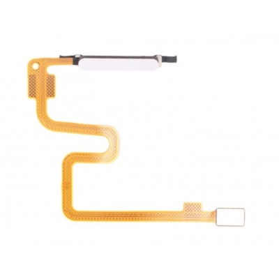 Fingerprint Sensor Flex Cable For Xiaomi Redmi Note 9t White By - Maxbhi Com