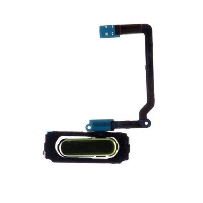Home Button Complete For Samsung Galaxy S5 Blue By - Maxbhi Com