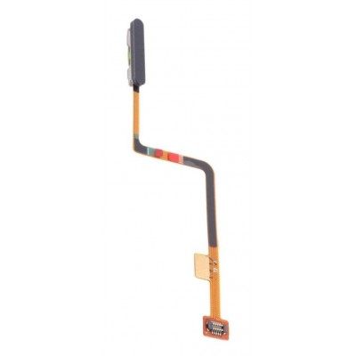 Fingerprint Sensor Flex Cable For Xiaomi Mi 10t Lite 5g Black By - Maxbhi Com