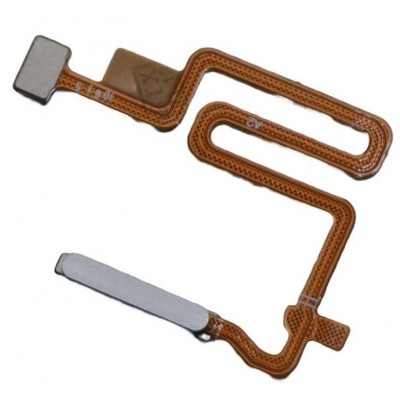 Fingerprint Sensor Flex Cable For Realme Narzo 30 5g Silver By - Maxbhi Com