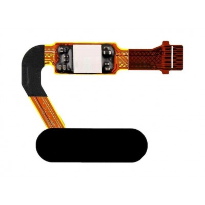 Fingerprint Sensor Flex Cable For Huawei P20 White By - Maxbhi Com