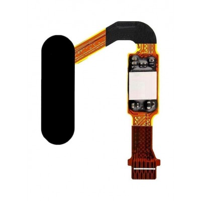 Fingerprint Sensor Flex Cable For Huawei P20 White By - Maxbhi Com