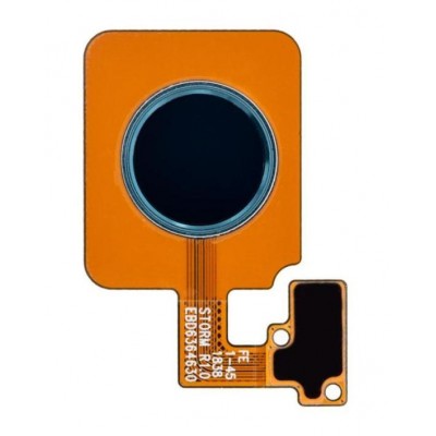 Fingerprint Sensor Flex Cable For Lg G8 Thinq Blue By - Maxbhi Com
