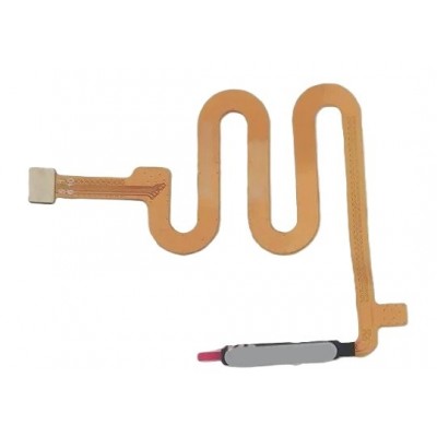 Fingerprint Sensor Flex Cable For Infinix Note 8i Silver By - Maxbhi Com