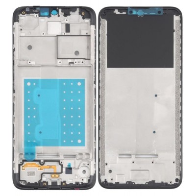 Lcd Frame Middle Chassis For Motorola Moto E7 Black By - Maxbhi Com
