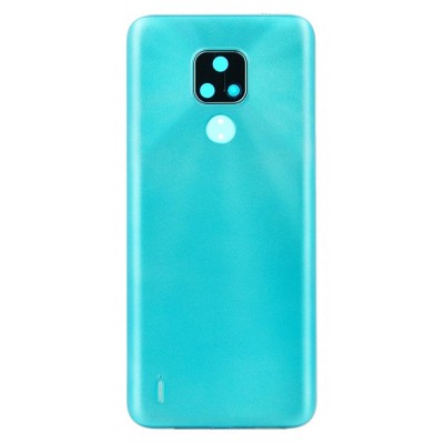 Back Panel Cover For Motorola Moto E7 Blue - Maxbhi Com
