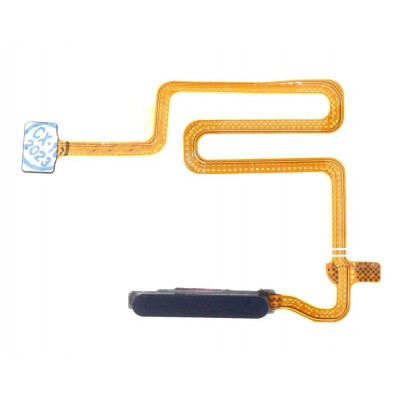 Fingerprint Sensor Flex Cable For Oppo A54 5g Black By - Maxbhi Com