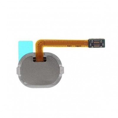 Fingerprint Sensor Flex Cable For Samsung Galaxy A20e White By - Maxbhi Com