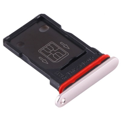 Sim Card Holder Tray For Oneplus 8 Silver - Maxbhi Com