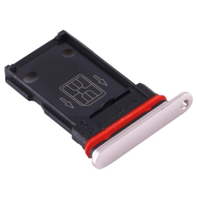 Sim Card Holder Tray For Oneplus 8 Silver - Maxbhi Com