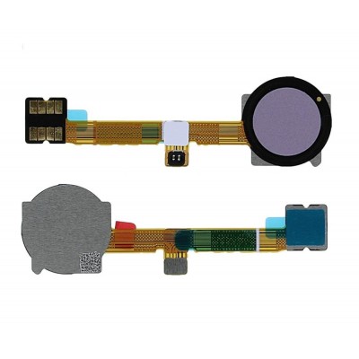 Fingerprint Sensor Flex Cable For Nokia 2 4 White By - Maxbhi Com