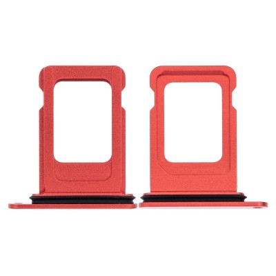 Sim Card Holder Tray For Apple Iphone 13 Red - Maxbhi Com