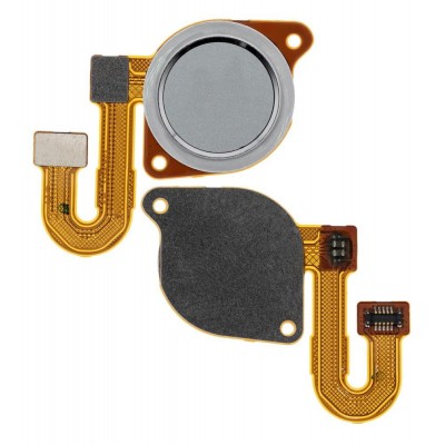 Fingerprint Sensor Flex Cable For Motorola One 5g Ace White By - Maxbhi Com