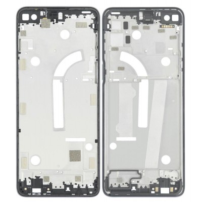Lcd Frame Middle Chassis For Motorola One 5g Ace White By - Maxbhi Com
