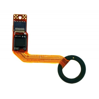 Fingerprint Sensor Flex Cable For Huawei Mate 20 White By - Maxbhi Com