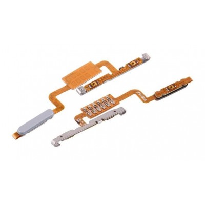 Fingerprint Sensor Flex Cable For Samsung Galaxy Tab S5e Silver By - Maxbhi Com
