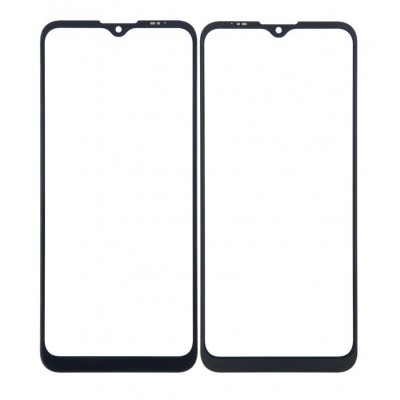 Replacement Front Glass For Motorola Moto G10 Black By - Maxbhi Com