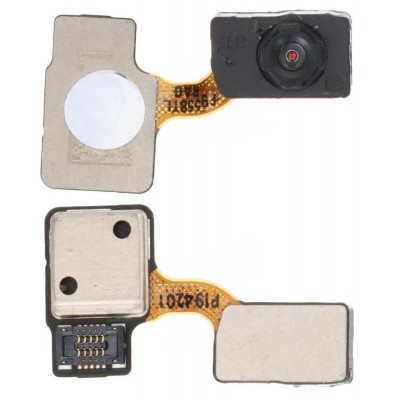 Fingerprint Sensor Flex Cable For Huawei Y8p Blue By - Maxbhi Com