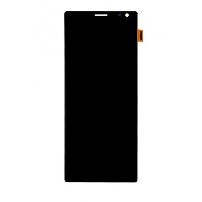 Lcd With Touch Screen For Sony Xperia 10 Plus Silver By - Maxbhi Com