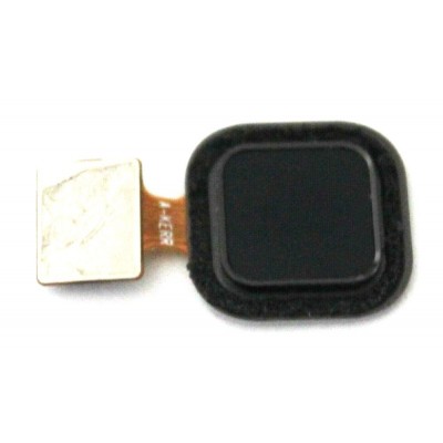 Fingerprint Sensor Flex Cable For Tcl 10l Black By - Maxbhi Com