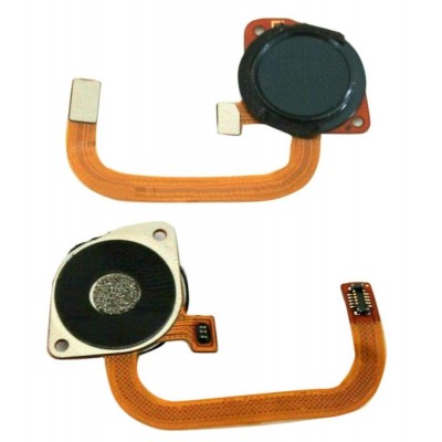 Fingerprint Sensor Flex Cable For Motorola Moto E 2020 Black By - Maxbhi Com