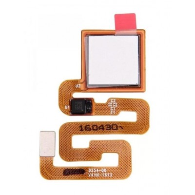 Fingerprint Sensor Flex Cable For Xiaomi Redmi 3 Pro Silver By - Maxbhi Com