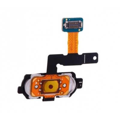 Fingerprint Sensor Flex Cable For Samsung Galaxy J7 2017 Gold By - Maxbhi Com